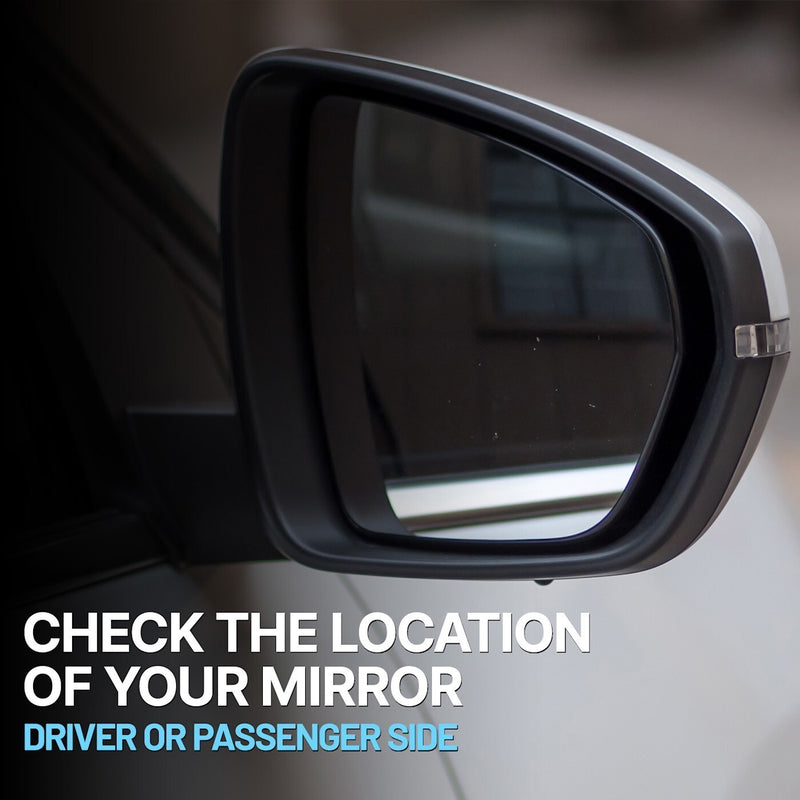 DURAFORCE Mirror For 08-21 Chevrolet Express 2500/3500 08-21 GMC Savana 2500 Left Manual