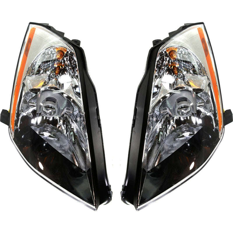 DURAFORCE HID Xenon Headlights Headlamps Left & Right Lamp Pair Set for 03-05 Nissan 350Z