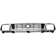 DURAFORCE Grille For 95-96 Toyota Tacoma Chrome Shell w/ Black Insert Plastic
