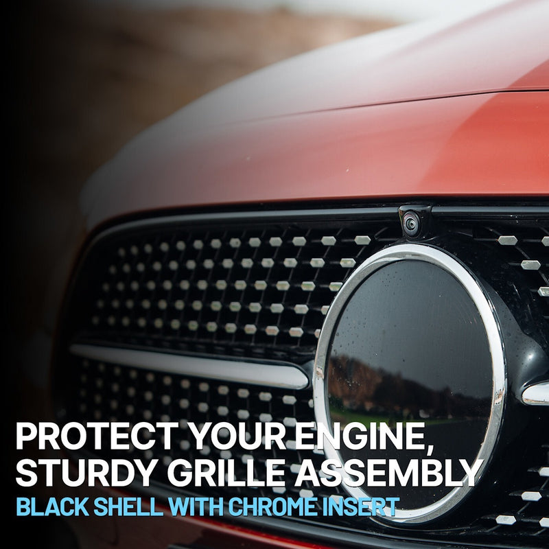 DURAFORCE Grille For 95-96 Toyota Tacoma Chrome Shell w/ Black Insert Plastic