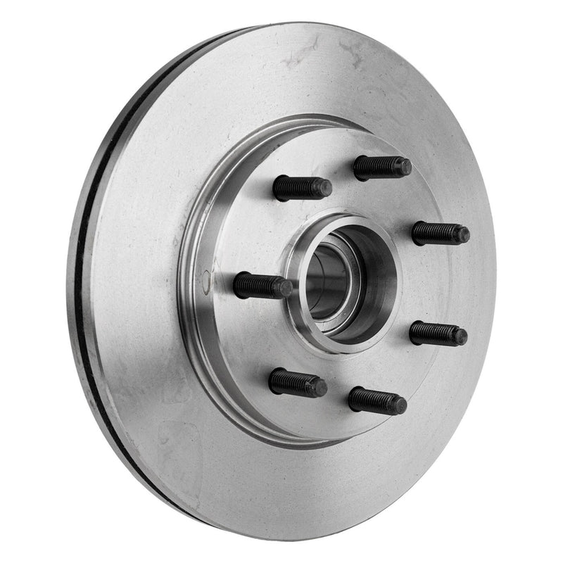 DURAFORCE Brake Rotor Brake Pad Kit For 2004-2008 Ford F-150 Front Solid