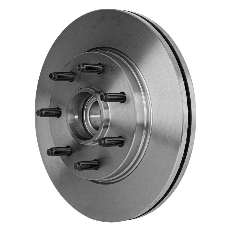 DURAFORCE Brake Rotor Brake Pad Kit For 2004-2008 Ford F-150 Front Solid