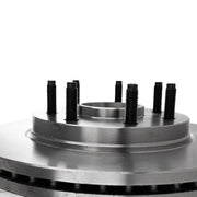 DURAFORCE Brake Rotor Brake Pad Kit For 2004-2008 Ford F-150 Front Solid