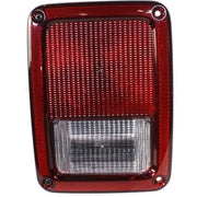 DURAFORCE Tail Light Lamp Assembly For 2007-2017 Jeep Wrangler Driver Left Side With Bulb