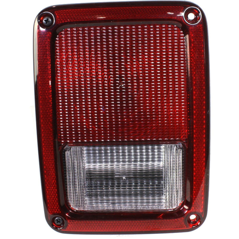 DURAFORCE Tail Light Lamp Assembly For 2007-2017 Jeep Wrangler Driver Left Side With Bulb