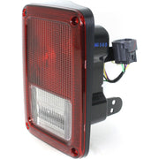 DURAFORCE Tail Light Lamp Assembly For 2007-2017 Jeep Wrangler Driver Left Side With Bulb