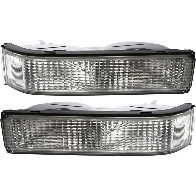 DURAFORCE Turn Signal Light Set For 88-00 Chevrolet C2500 K2500 C1500 Suburban C3500 K3500