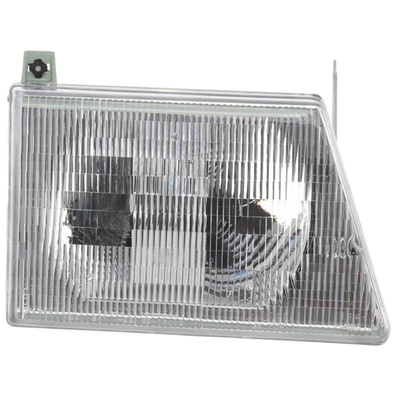 DURAFORCE Left and Right Headlights For Ford E-350 Super Duty 1999-2007 Halogen w/ Bulb/s