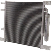DURAFORCE A/C Condenser For 2012-2019 Nissan Versa With Receiver Drier Aluminum 921009EK0A