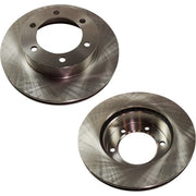 DURAFORCE Front Disc Brake Rotor Set For 1995-2004 Toyota Tacoma 1995-2002 4Runner Vented