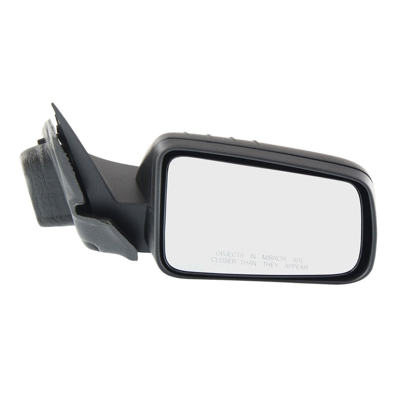 DURAFORCE Power Mirror For 2008-2011 Ford Focus Right Side Manual Fold Paintable 2 Caps