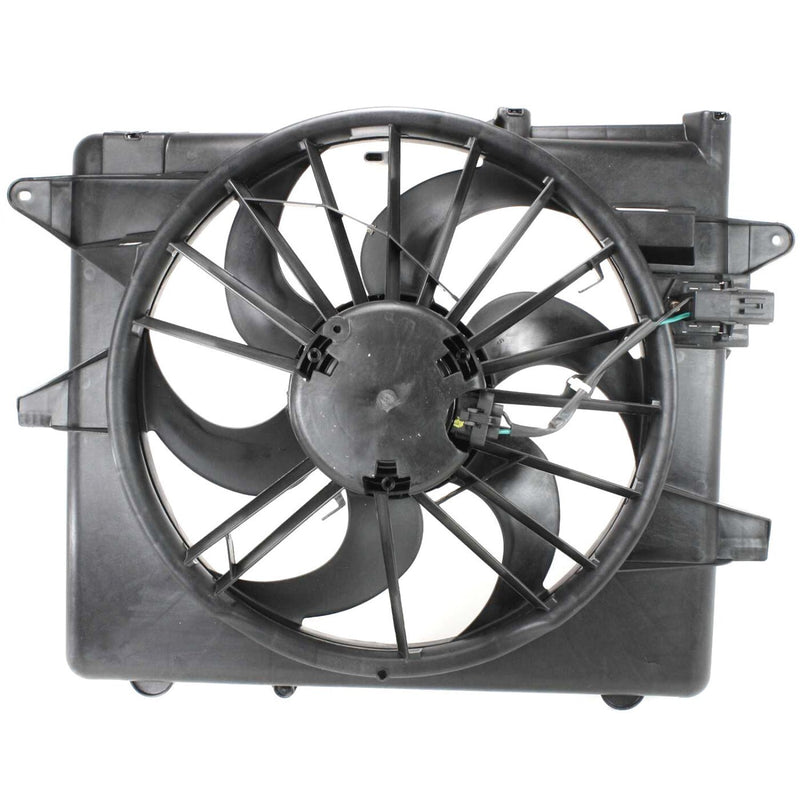 DURAFORCE Radiator Cooling Fan For 2005-2014 Ford Mustang with Blade Motor and Shroud