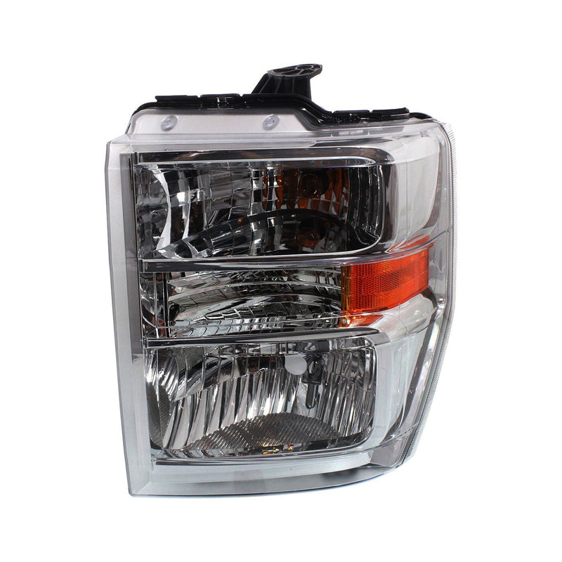 DURAFORCE Left Right Headlights For Ford E-350 Super Duty 2008-2025 Halogen w/ Bulb/s CAPA