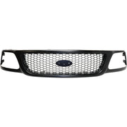 DURAFORCE Grille For 1999-2004 Ford F-150 1999 F-250 Primed Honeycomb Insert