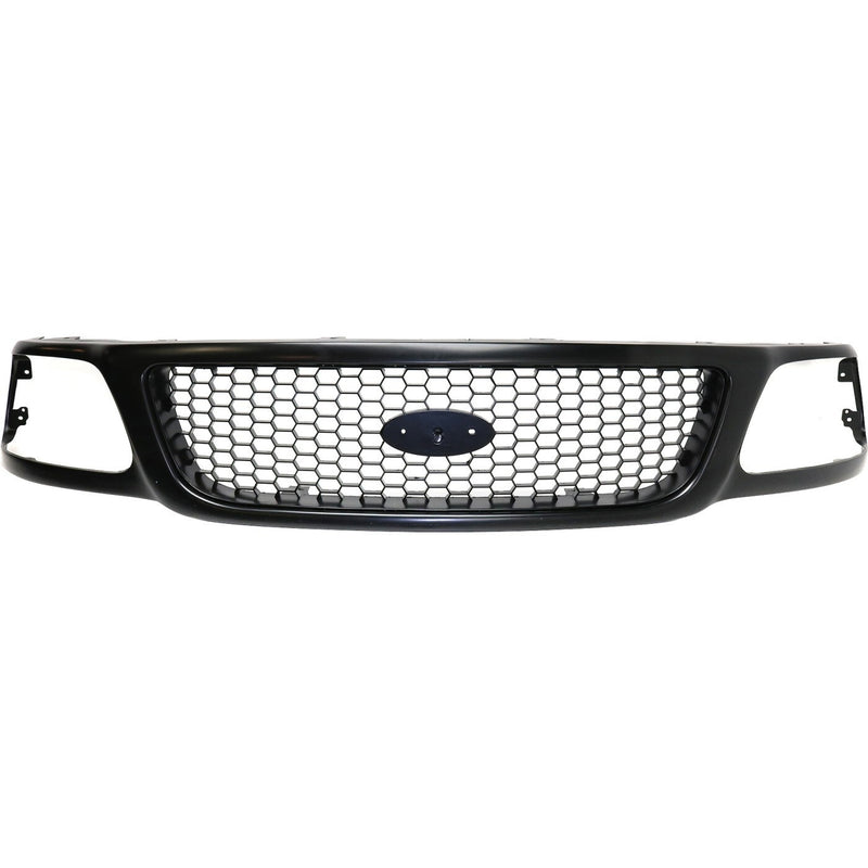 DURAFORCE Grille For 1999-2004 Ford F-150 1999 F-250 Primed Honeycomb Insert