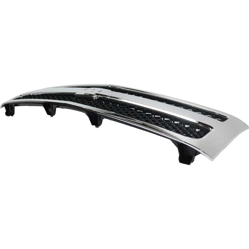 DURAFORCE Grille For 2007-2013 Chevrolet Silverado 1500 Chrome Shell w/ Black Insert