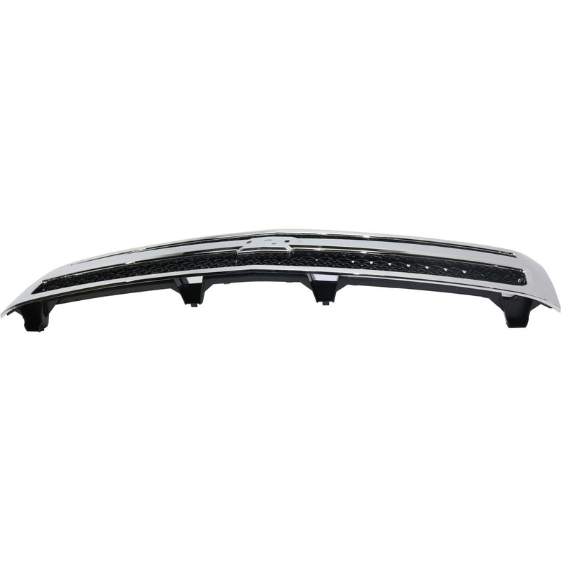 DURAFORCE Grille For 2007-2013 Chevrolet Silverado 1500 Chrome Shell w/ Black Insert