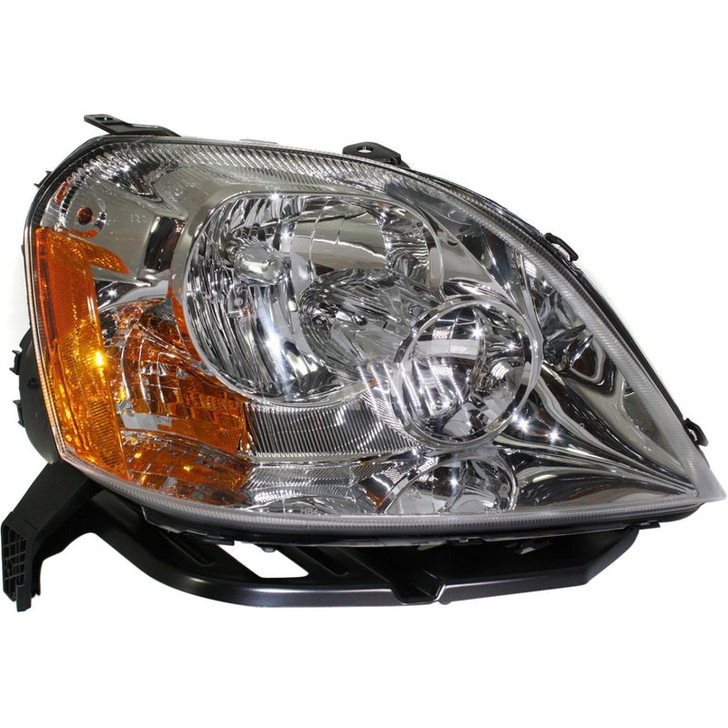 DURAFORCE Driver and Passenger Headlights For Ford Five Hundred 2005-2007 Halogen w/ Bulbs