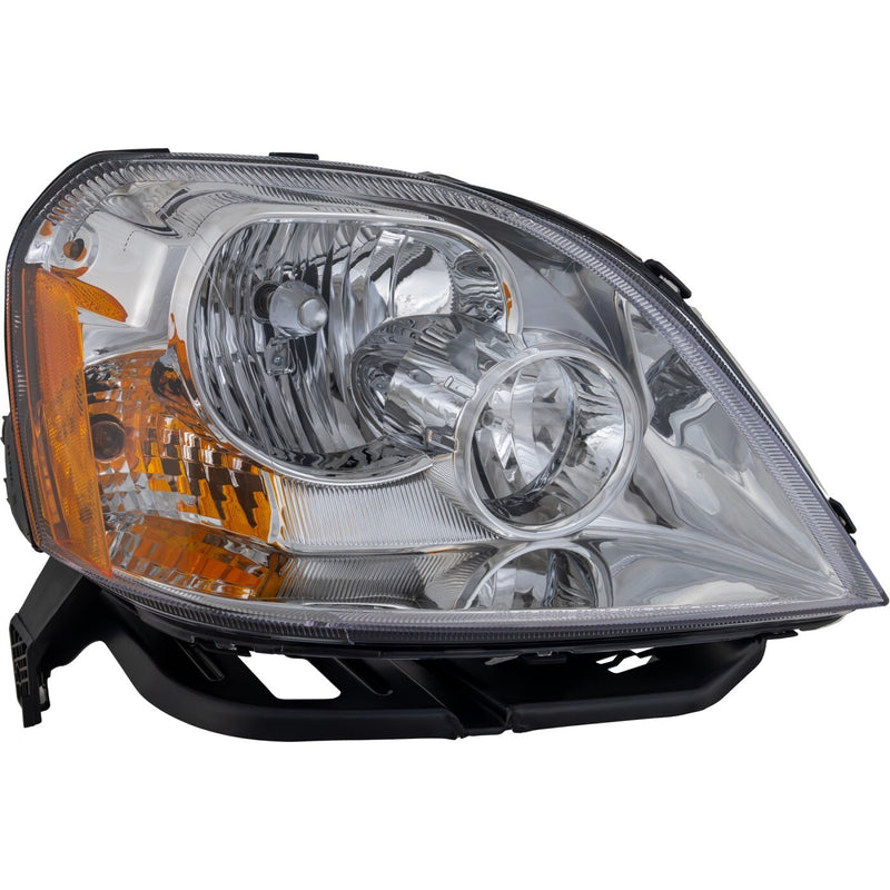 DURAFORCE Driver and Passenger Headlights For Ford Five Hundred 2005-2007 Halogen w/ Bulbs