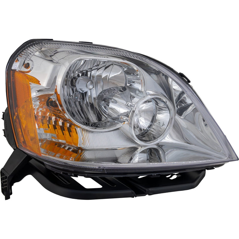 DURAFORCE Driver and Passenger Headlights For Ford Five Hundred 2005-2007 Halogen w/ Bulbs