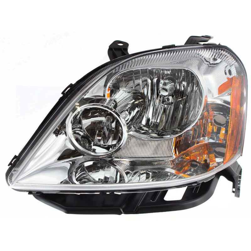DURAFORCE Driver and Passenger Headlights For Ford Five Hundred 2005-2007 Halogen w/ Bulbs