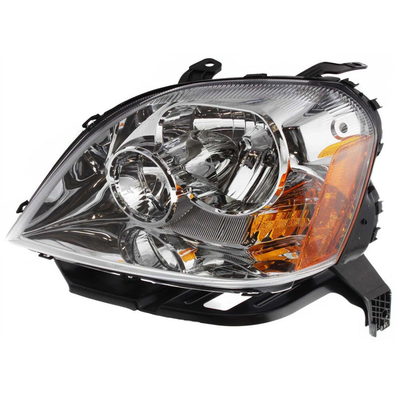 DURAFORCE Driver and Passenger Headlights For Ford Five Hundred 2005-2007 Halogen w/ Bulbs