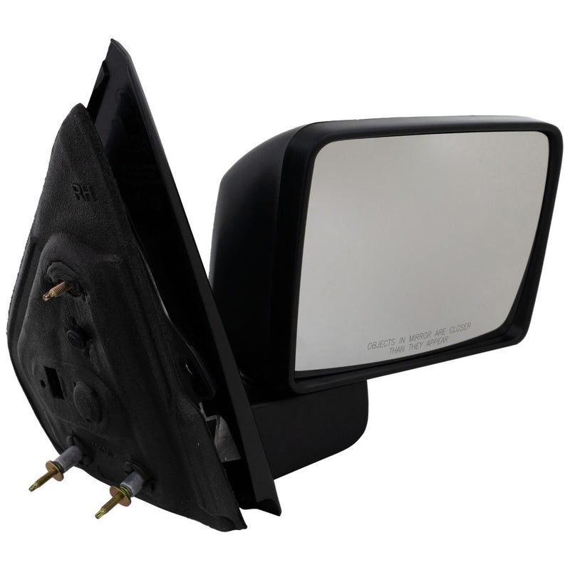 DURAFORCE Manual Mirror For 2004-2014 Ford F-150 Right Paddle Style Manual Folding