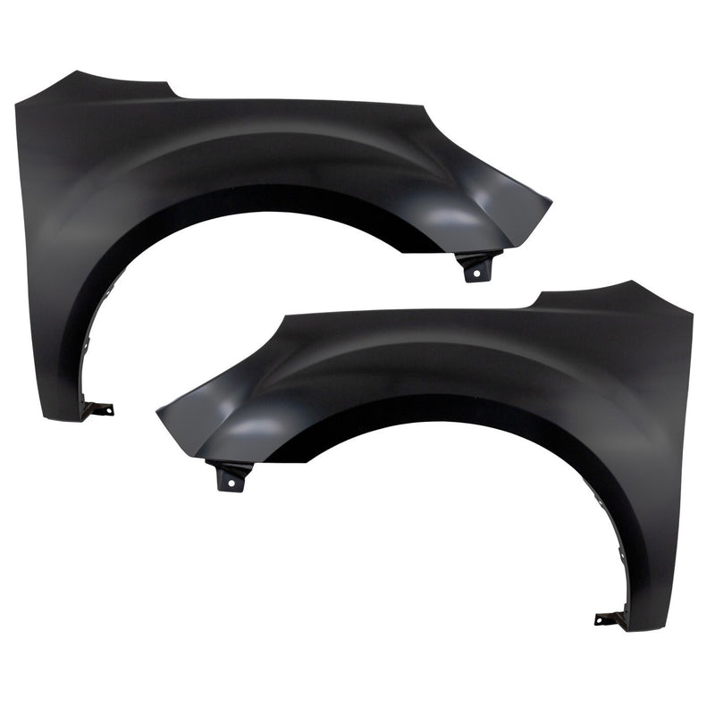 DURAFORCE Fender Set For 2010-2017 Chevrolet Equinox Front Primed Steel CAPA