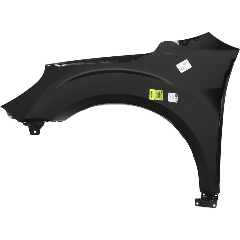 DURAFORCE Fender Set For 2010-2017 Chevrolet Equinox Front Primed Steel CAPA