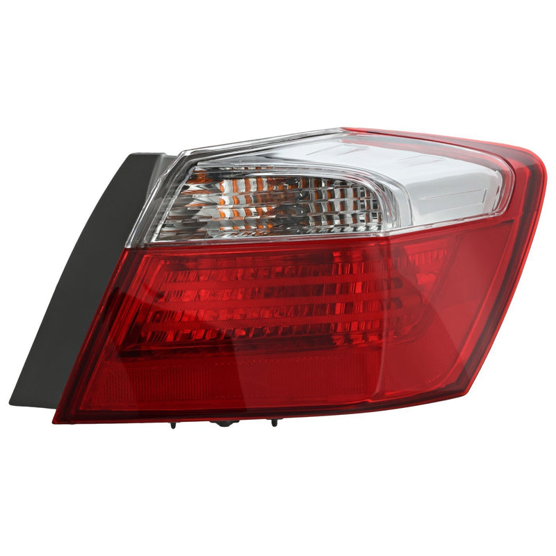 DURAFORCE Halogen Tail Light For Right Side Outer 2013-2015 Honda Accord Sedan EX LX Sport