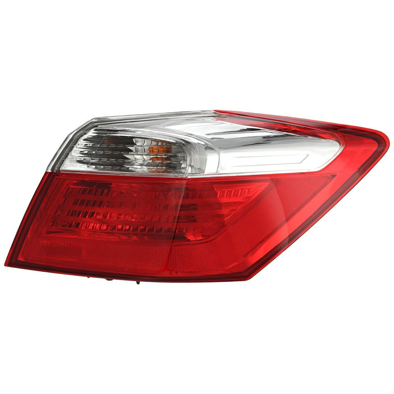 DURAFORCE Halogen Tail Light For Right Side Outer 2013-2015 Honda Accord Sedan EX LX Sport