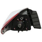 DURAFORCE Halogen Tail Light For Right Side Outer 2013-2015 Honda Accord Sedan EX LX Sport