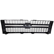 DURAFORCE Grille Assembly For 07-10 Chevrolet Silverado 2500 HD Chrome Frame Black Insert