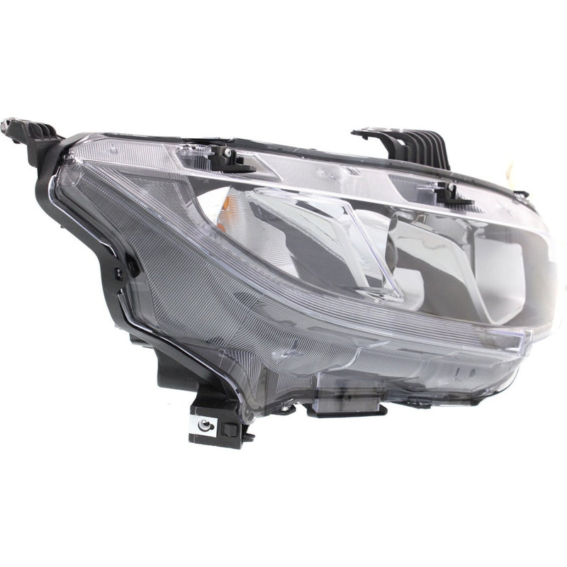 DURAFORCE Driver & Passenger Side Headlights For Honda Civic 2016-2020 Halogen w/ Bulbs US
