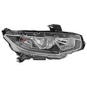 DURAFORCE Driver & Passenger Side Headlights For Honda Civic 2016-2020 Halogen w/ Bulbs US