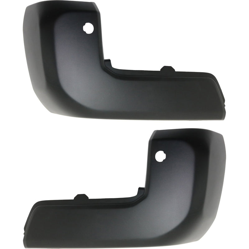 DURAFORCE Bumper End Caps Set For 2016-2023 Toyota Tacoma Rear Parking Aid Sensor Holes