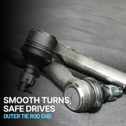 DURAFORCE Tie Rod End Set For 2014-2018 Jeep Cherokee Front Left and Right Outer