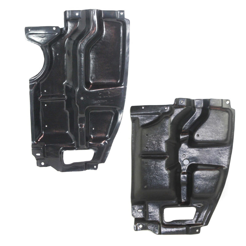 DURAFORCE Engine Splash Shield Set For 2005-2010 Scion tC Driver and Passenger Side Pair