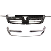 DURAFORCE Grille Assembly Kit For 2002-2004 Honda CR-V HO1200159 HO1210113