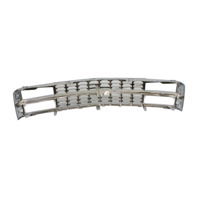 DURAFORCE Grille Assembly For 1988-1993 Chevrolet C1500 K1500 C2500 K2500 Chrome Plastic
