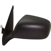 DURAFORCE Power Mirror For 2005-2011 Toyota Tacoma Driver Side Textured Black Manual Fold