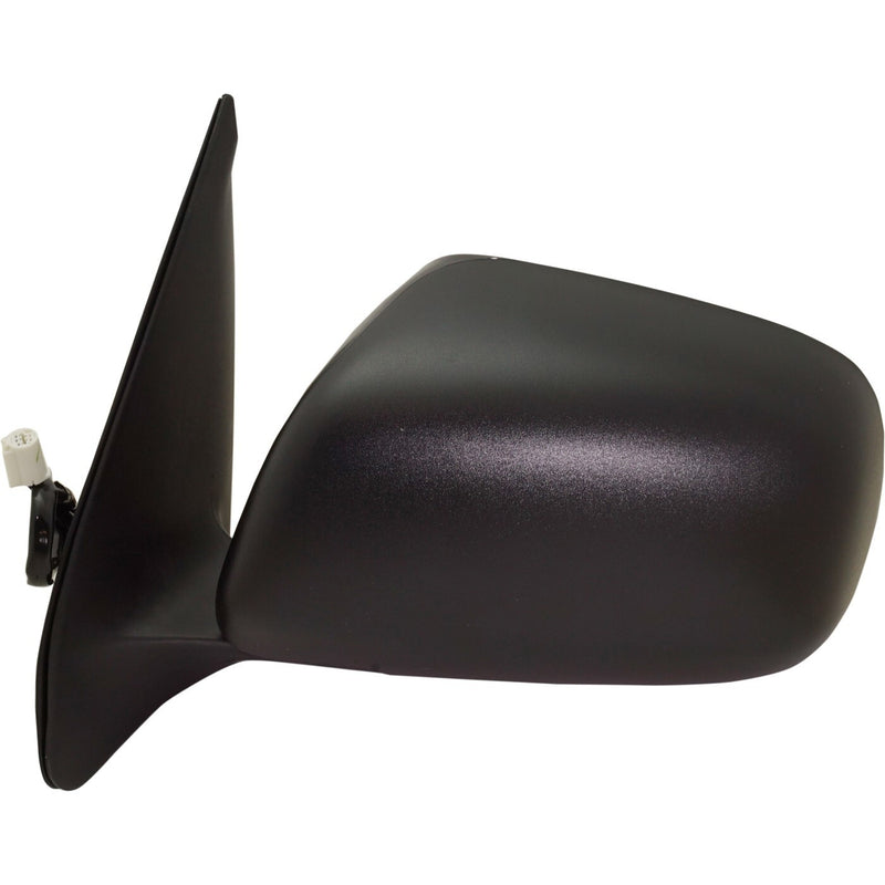 DURAFORCE Power Mirror For 2005-2011 Toyota Tacoma Driver Side Textured Black Manual Fold