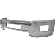 DURAFORCE Front Bumper For 2015-2019 Chevy Silverado 2500 HD Chrome With Fog Light Holes