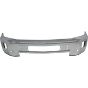 DURAFORCE Front Bumper For 2015-2019 Chevy Silverado 2500 HD Chrome With Fog Light Holes