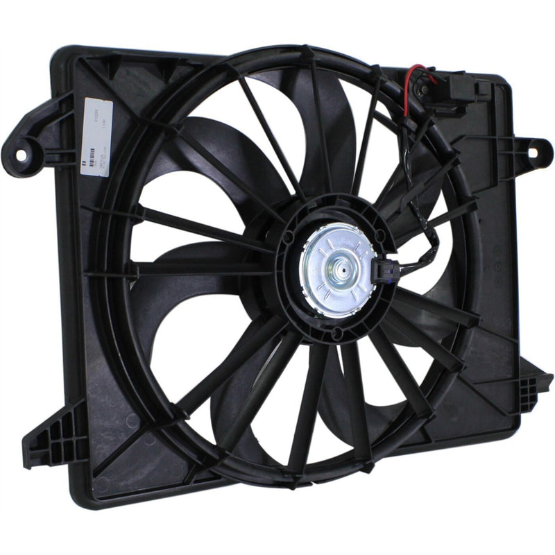 DURAFORCE Radiator Cooling Fan Assembly For 2009-2023 Dodge Charger Challenger Single Fan