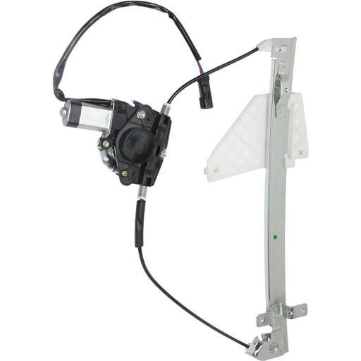 DURAFORCE Power Window Regulator For 2001-2004 Jeep Grand Cherokee Rear Driver With Motor