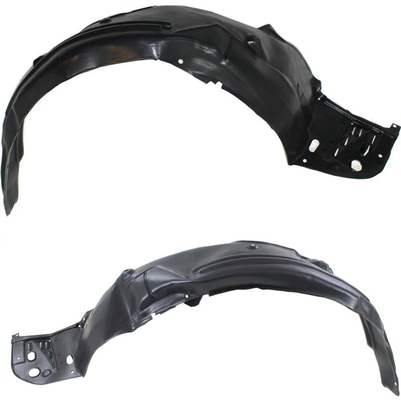 DURAFORCE Set of Fender Liners For 2013-2016 Honda Accord Front Driver & Passenger Coupe