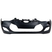 DURAFORCE Front Bumper Cover For 2012-2017 Hyundai Veloster With Fog Lamp Holes Primed