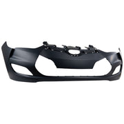 DURAFORCE Front Bumper Cover For 2012-2017 Hyundai Veloster With Fog Lamp Holes Primed