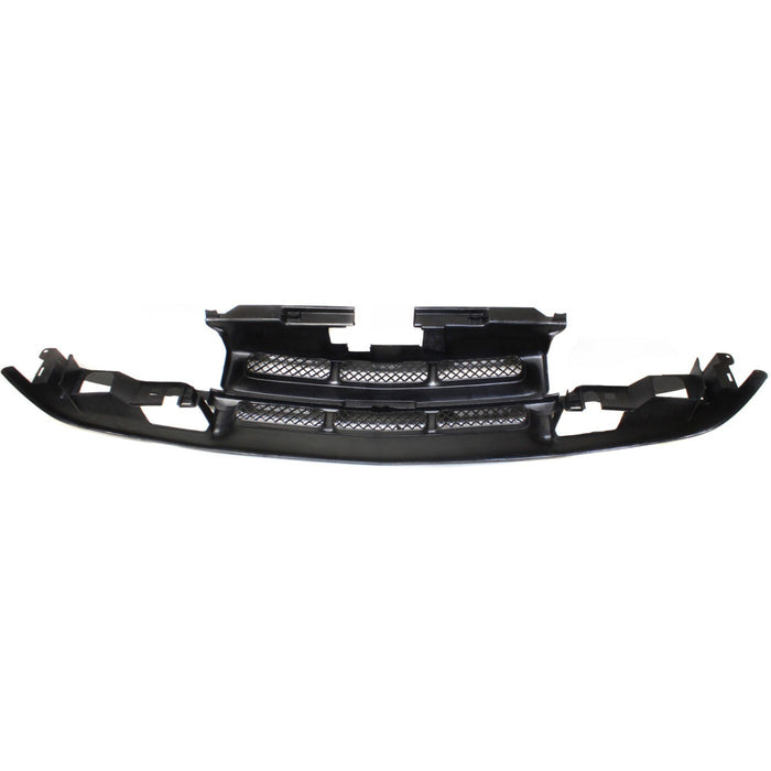 DURAFORCE Grille Assembly For 1998-05 Chevrolet Blazer 1998-04 S10 Black Shell and Insert